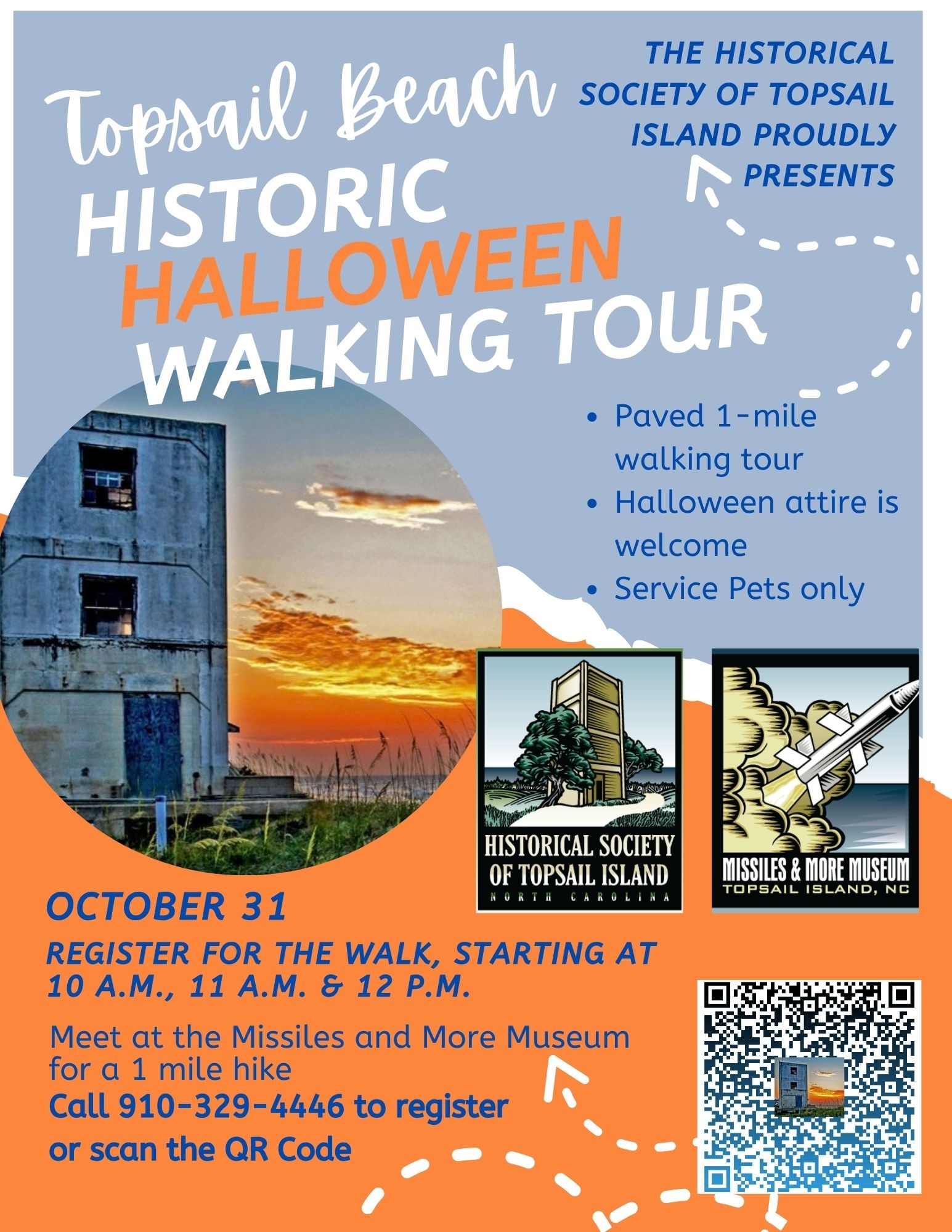 Historical Society of Topsail Island Walking Tour Returns for a Halloween Treat